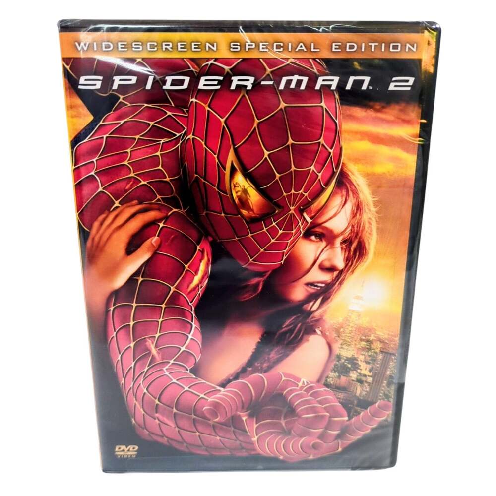 Spider-Man 2 DVD 2004 Widescreen Special Edition Tobey Maguire Sam Raimi New